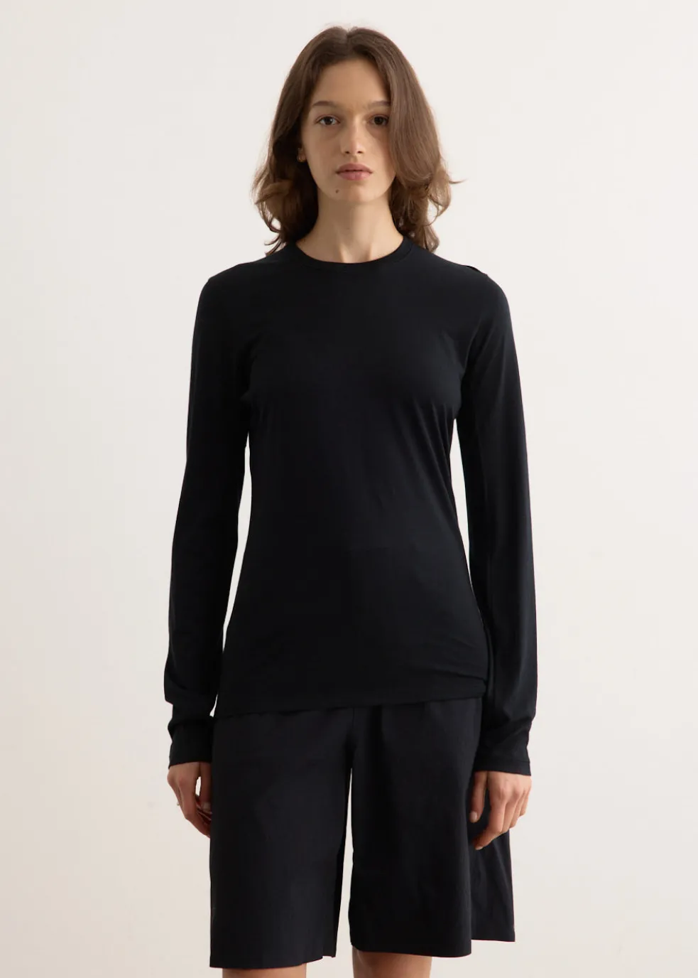 Frame Long Sleeve Crew