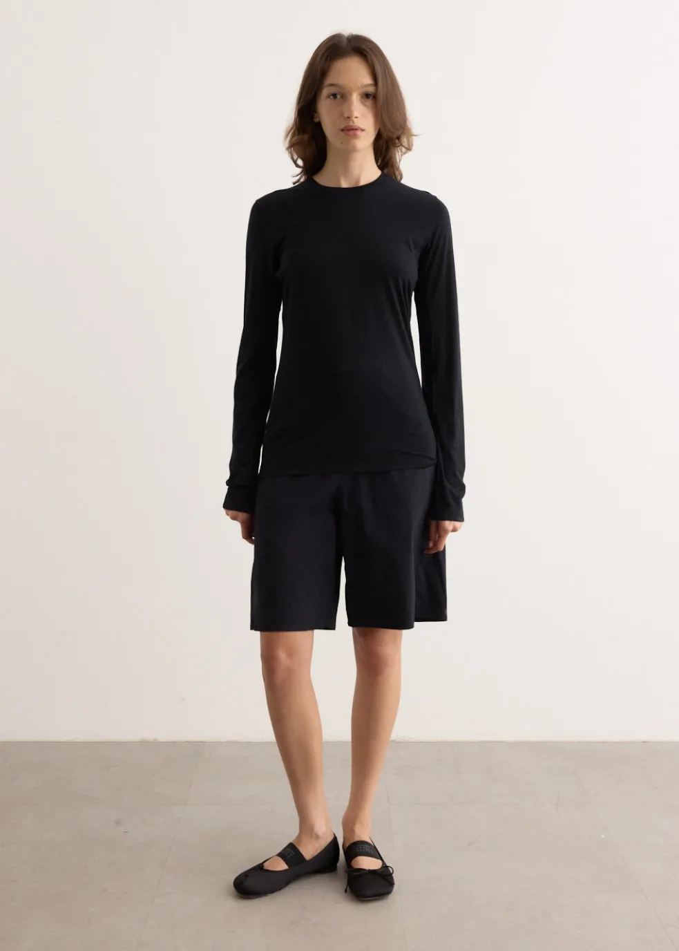 Frame Long Sleeve Crew