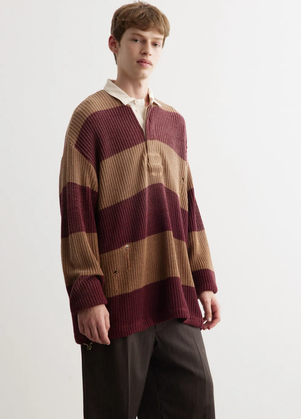 5G Cotton Knit Rugger Shirt