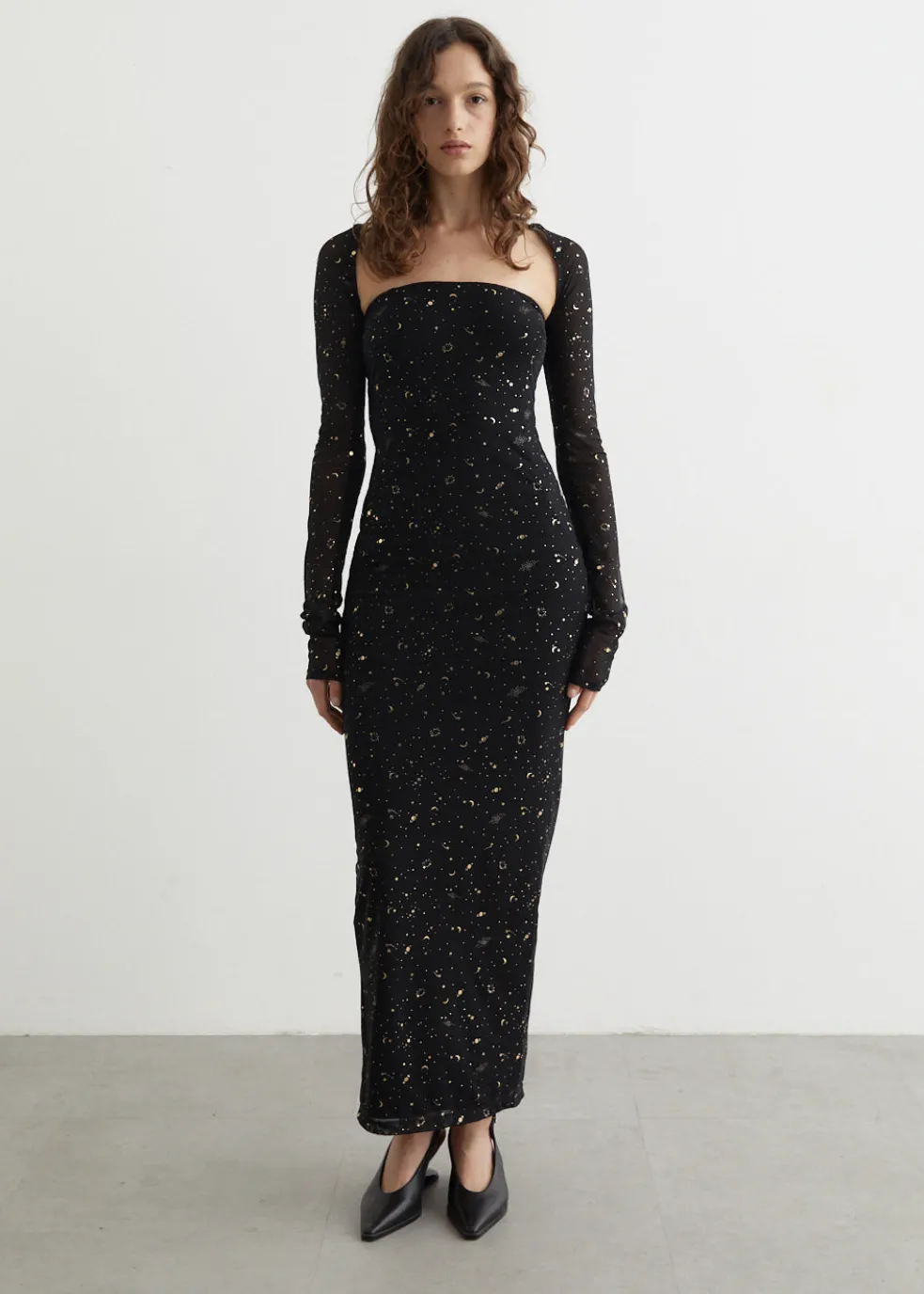 Galaxy Dress And Shrug