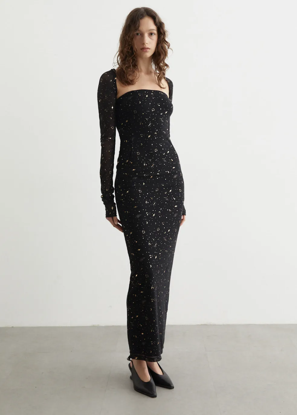 Galaxy Dress And Shrug