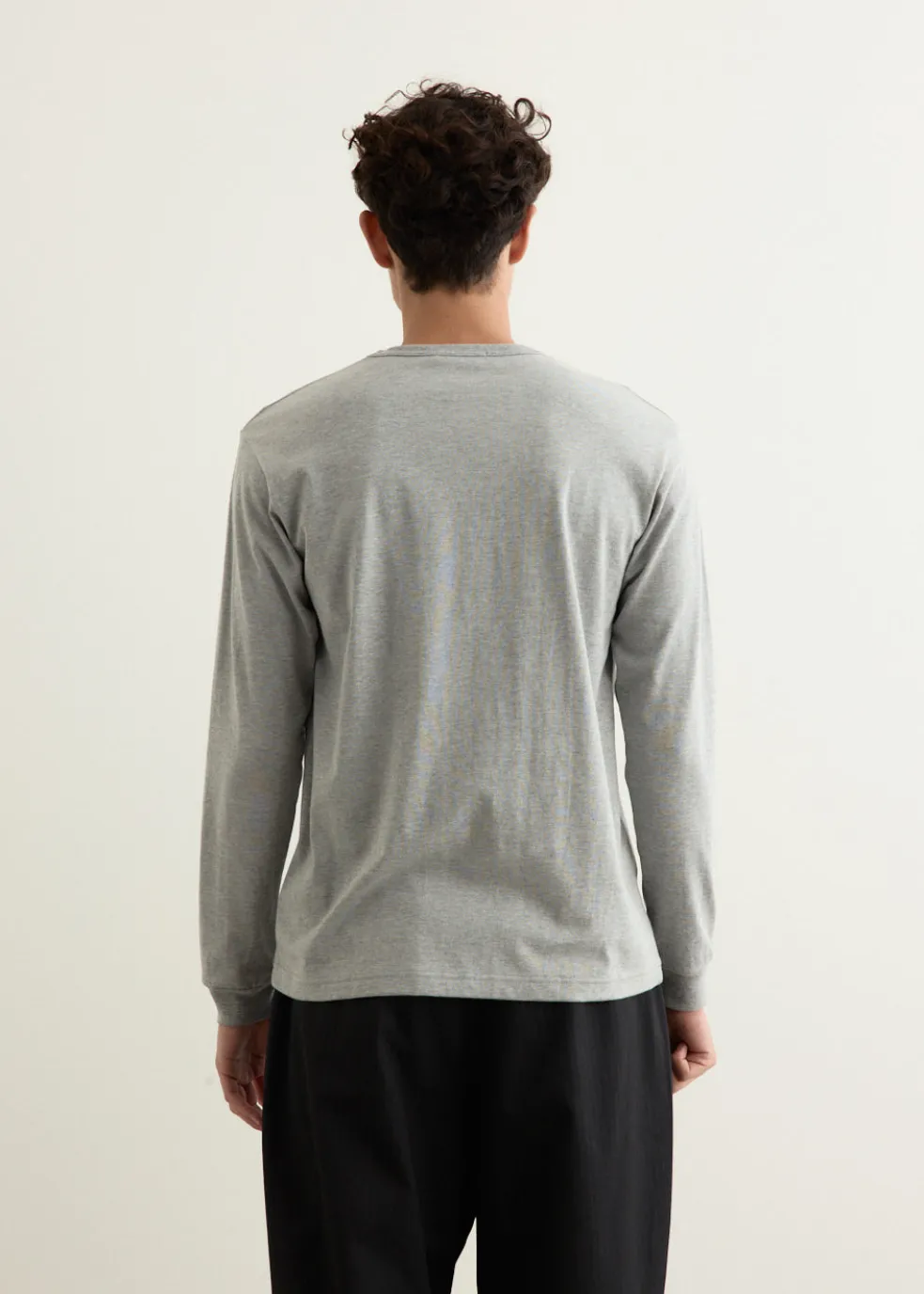 Garment Print Long-Sleeve T-Shirt