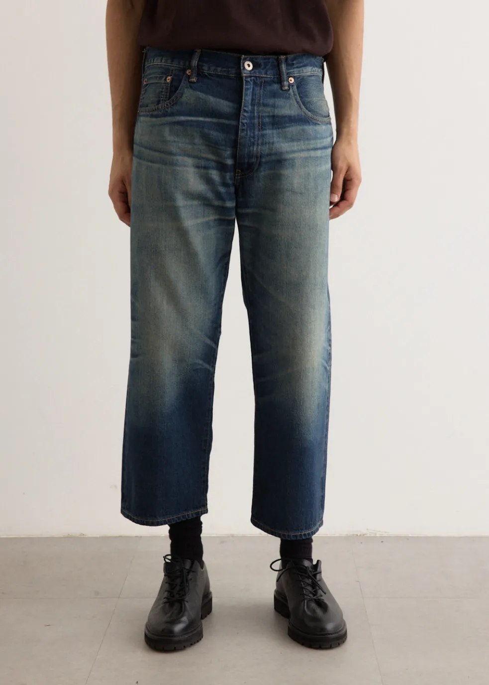 Garment Treated Denim Jeans