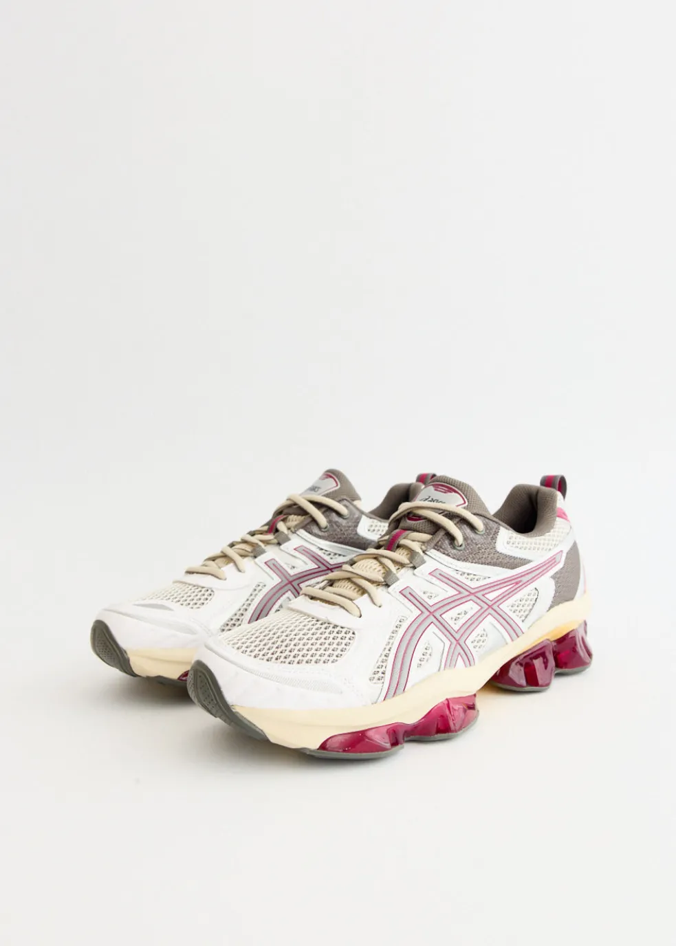 Gel-Quantum Kinetic 'Cream Dried Berry' Sneakers