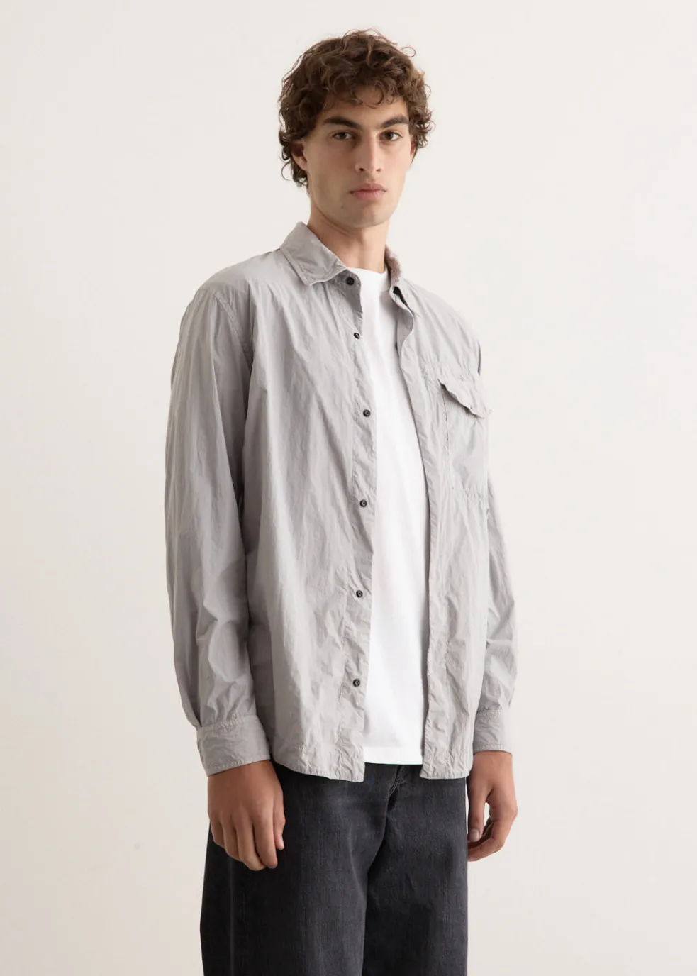 Ghost Overdyed Nylon Tela Overshirt