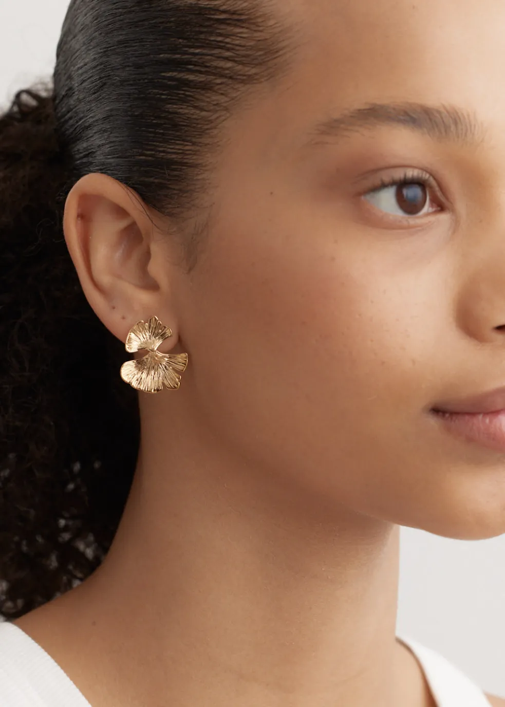 Gingko Leaf Earrings