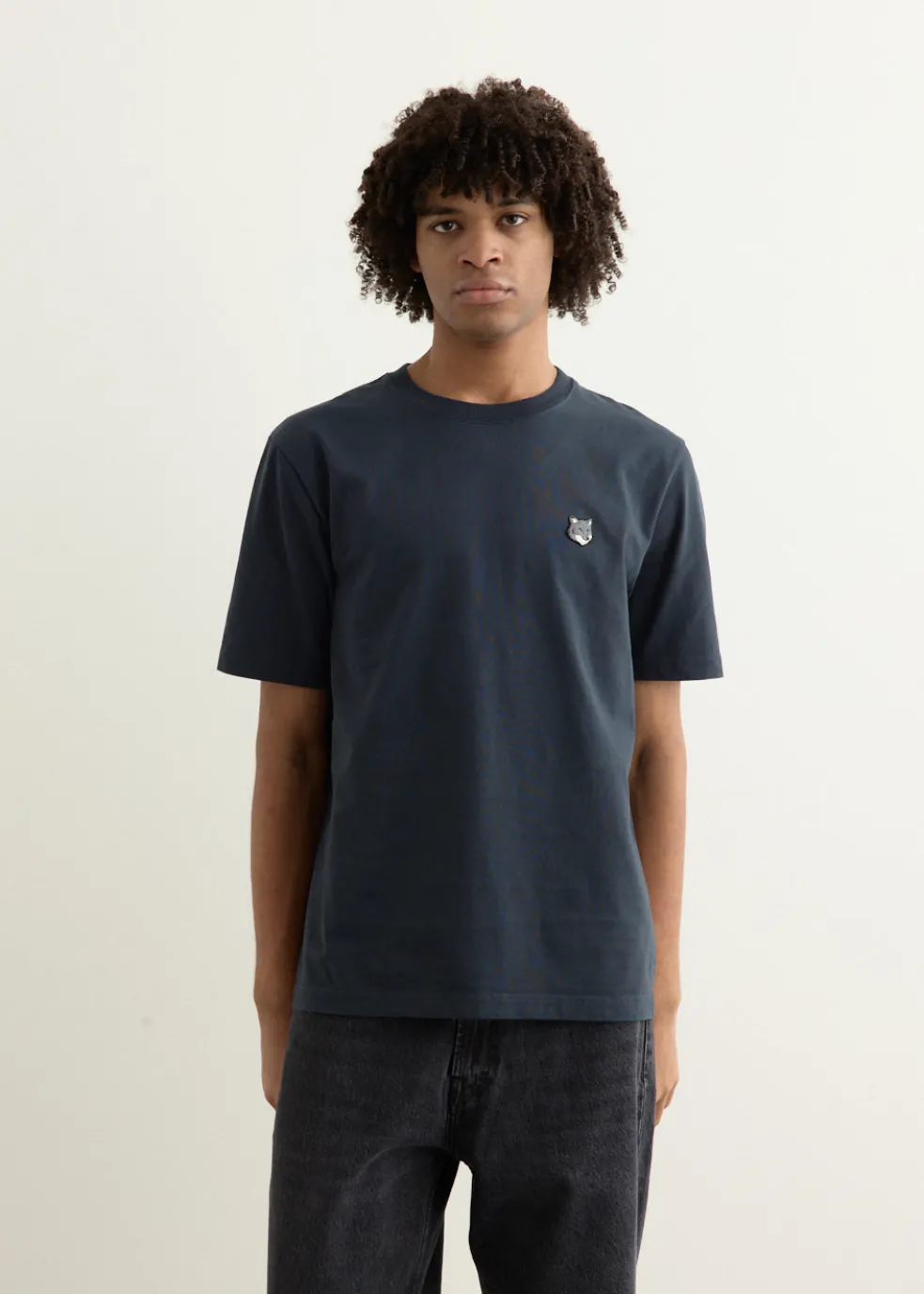 Grey Fox Head Patch Comfort T-Shirt