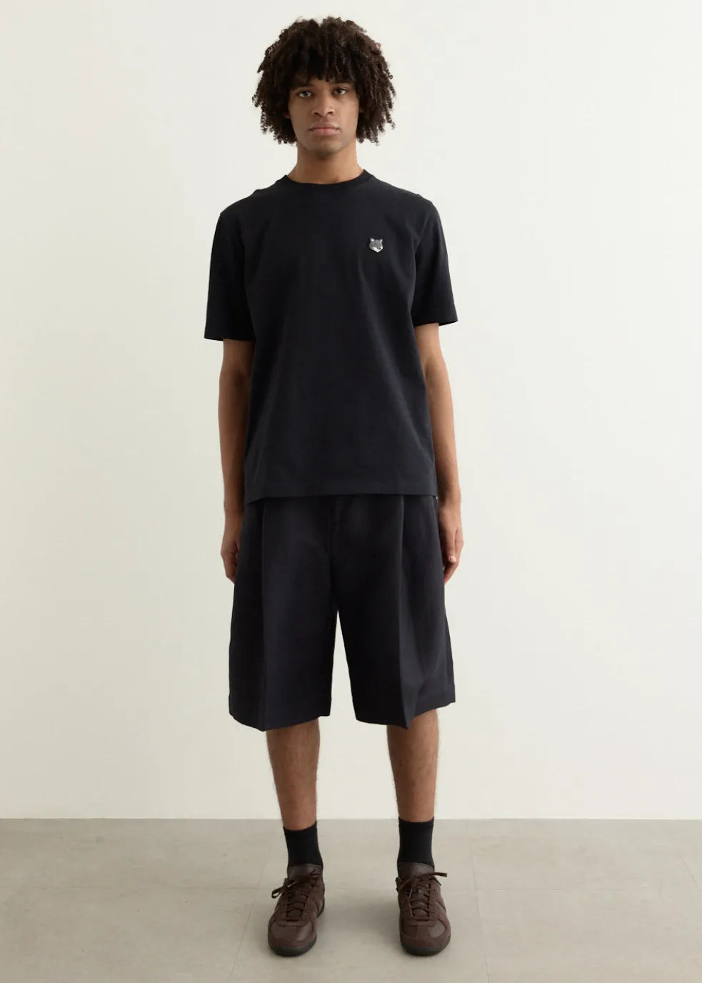 Grey Fox Head Patch Comfort T-Shirt