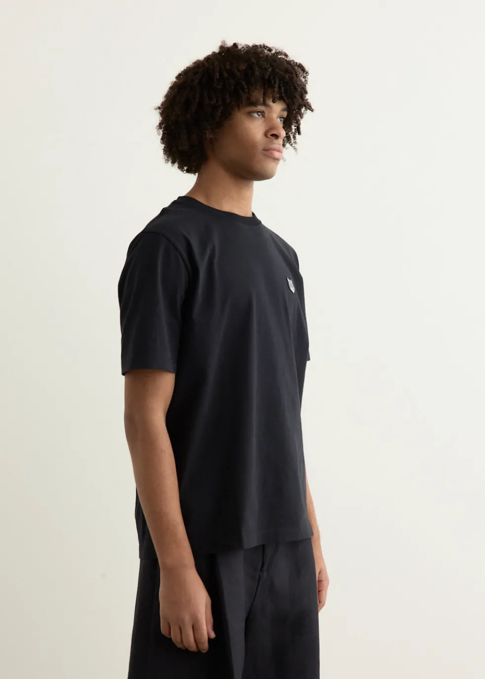 Grey Fox Head Patch Comfort T-Shirt