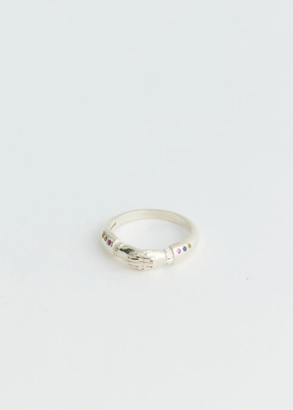 Hands of Thought Ring