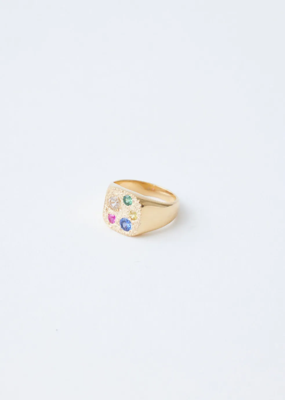 Hanging Basket Signet Ring