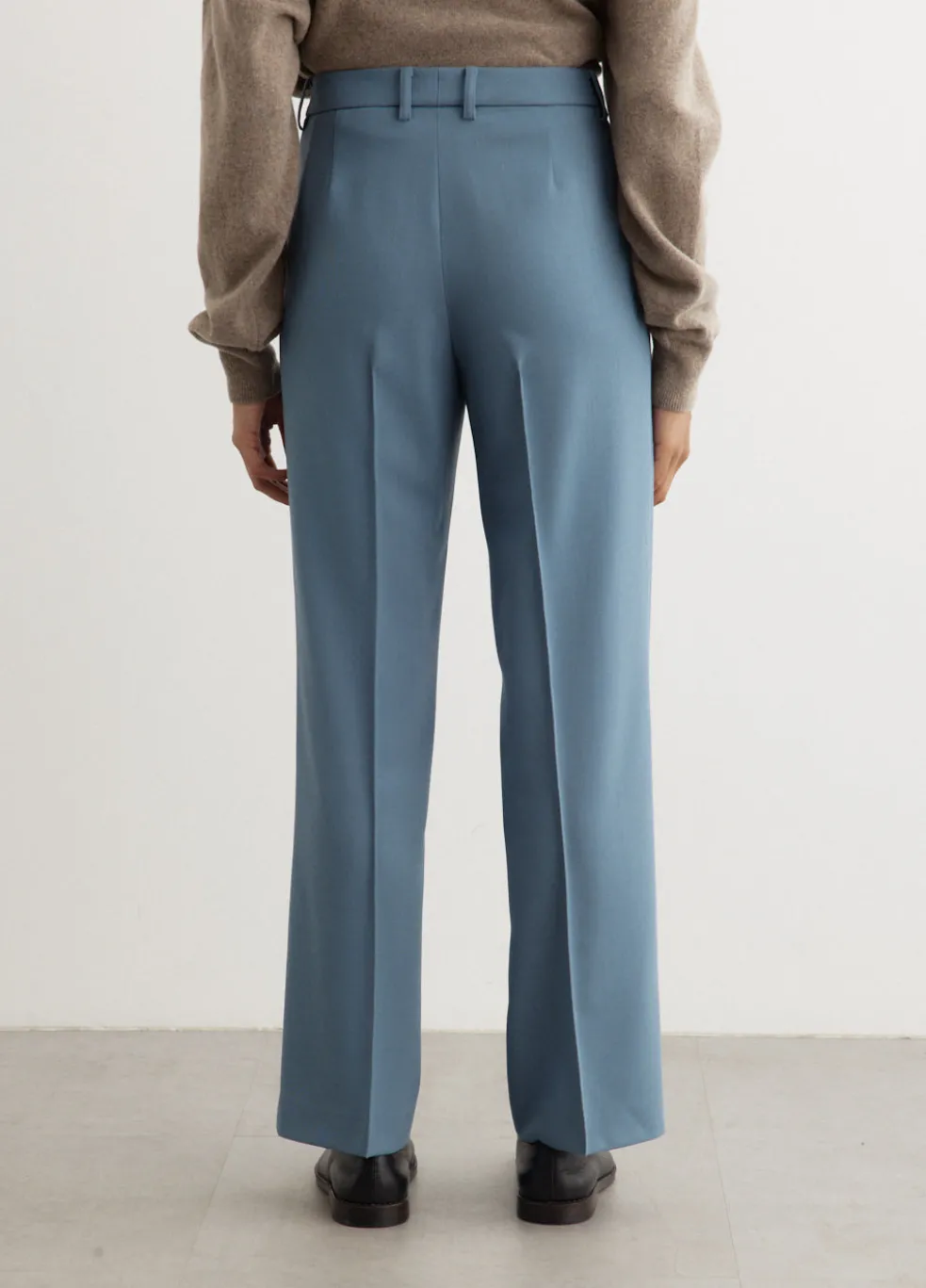 Hard Twist Wool Dobby Slacks