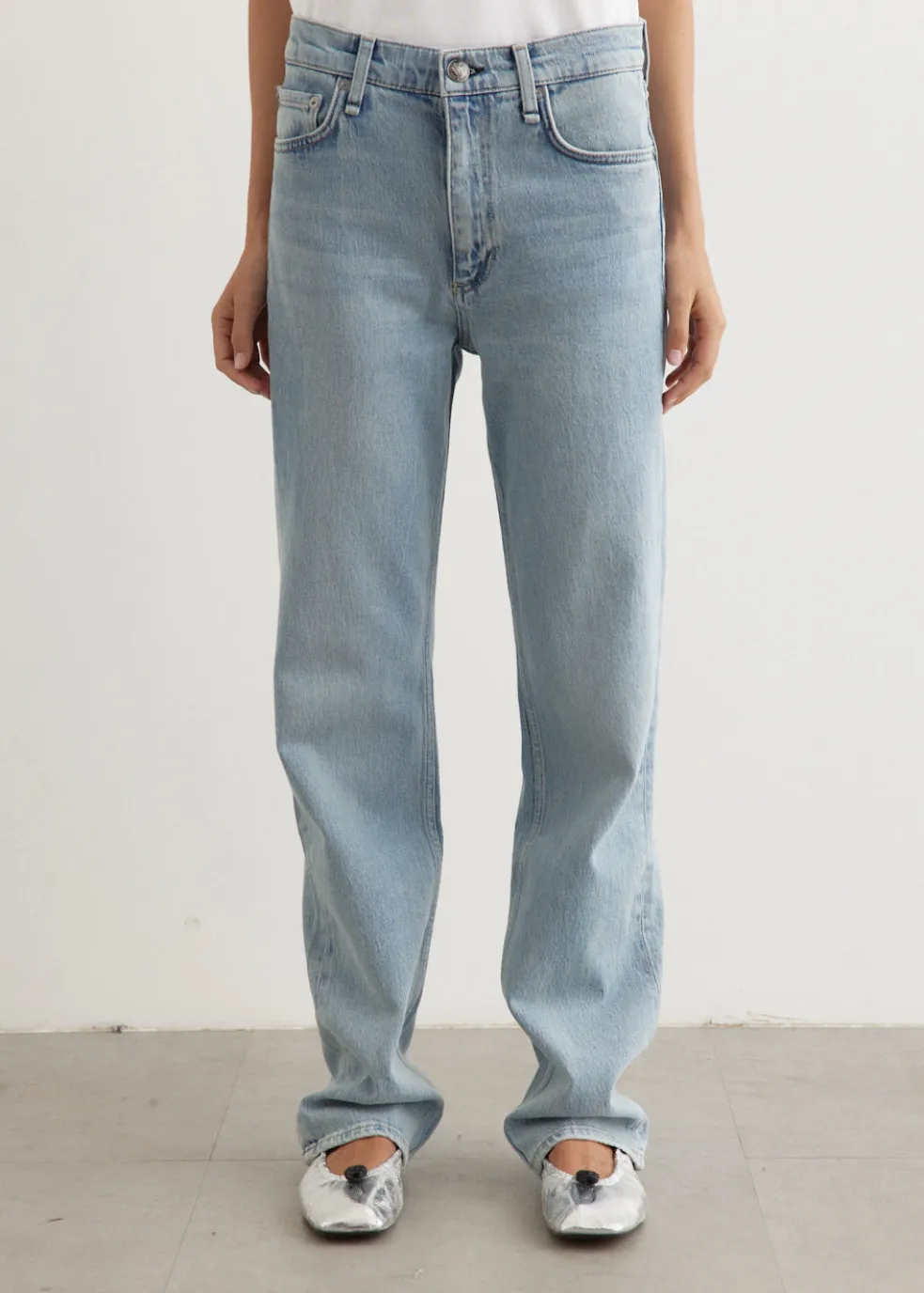 Harlow Mid-Rise Full Length Jeans
