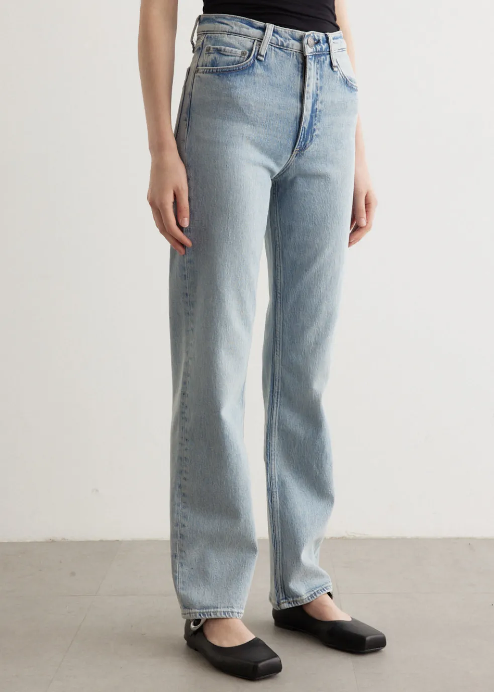 Harlow Mid-Rise Full Length Jeans