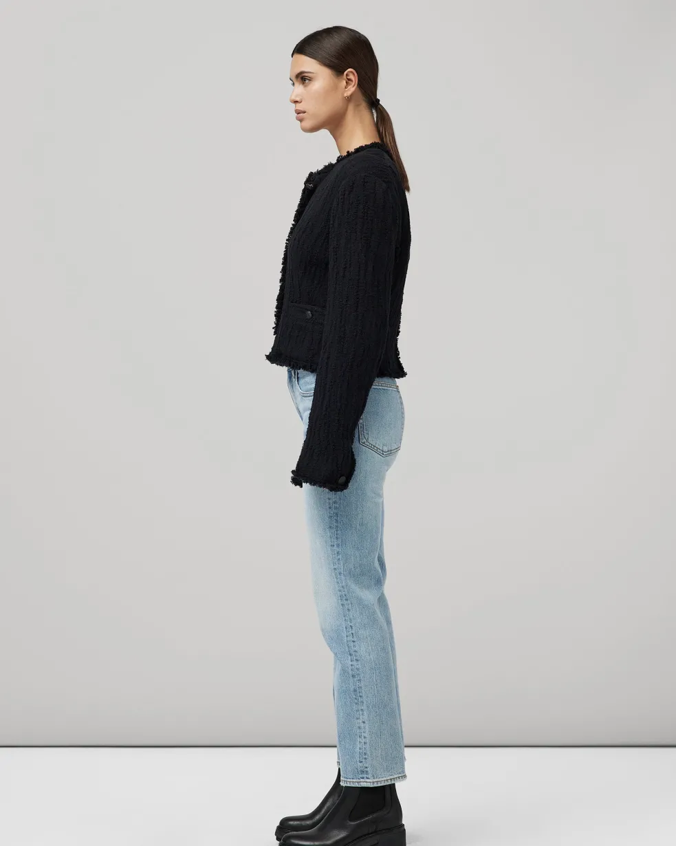 Harlow Mid-Rise Straight Jeans