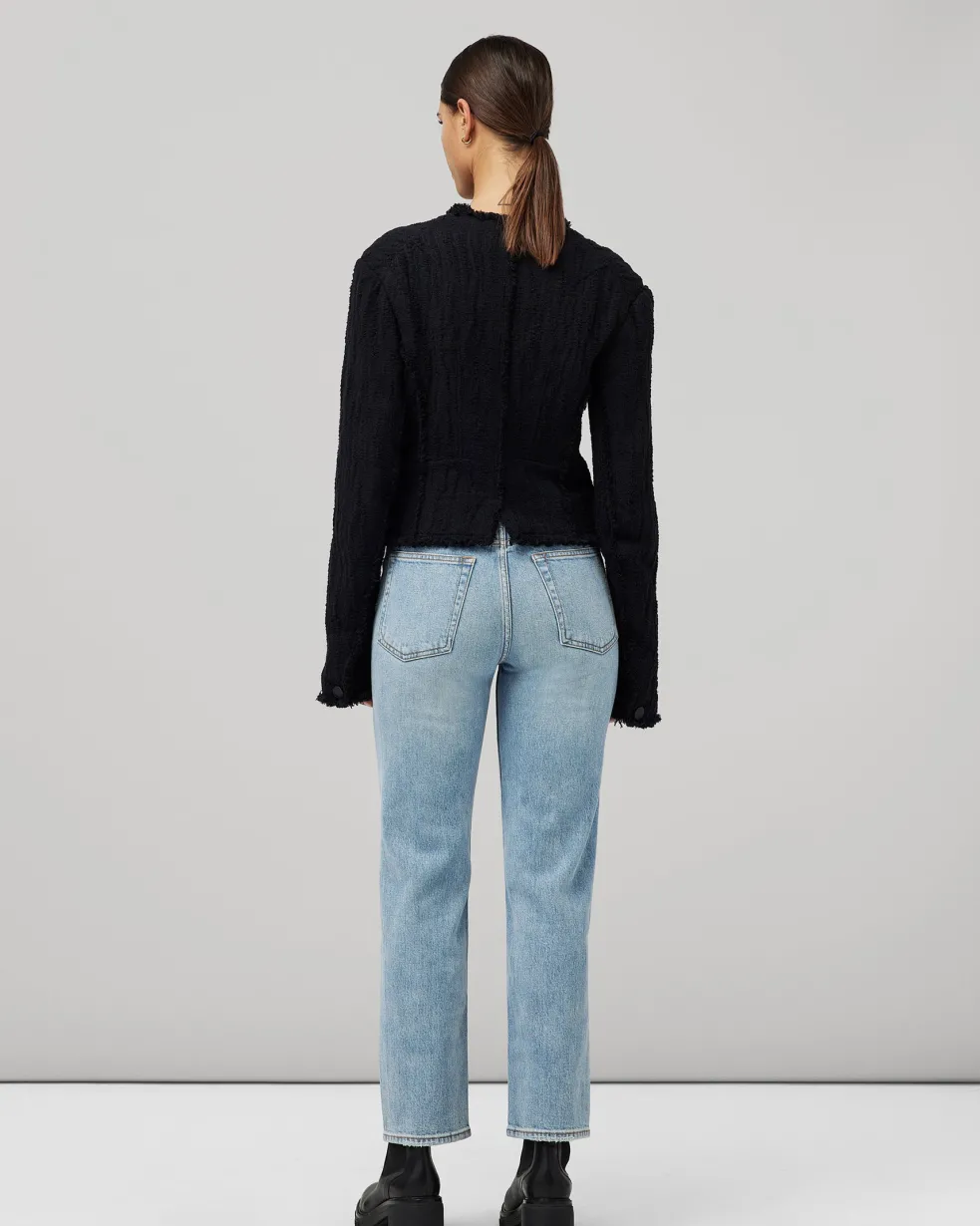 Harlow Mid-Rise Straight Jeans