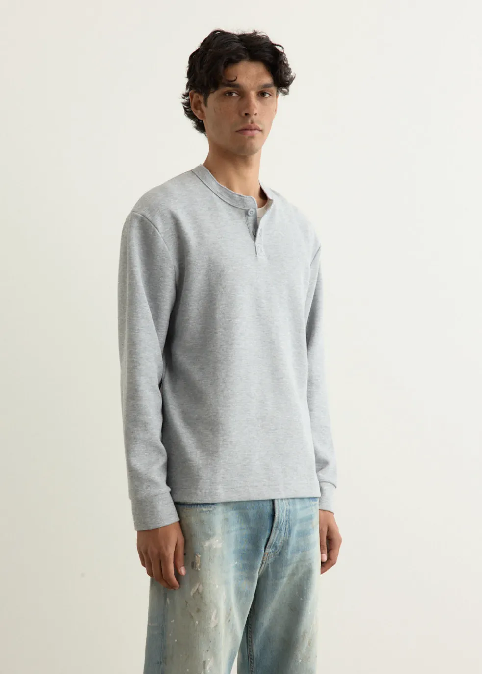 Haul Boxy Henley T-Shirt