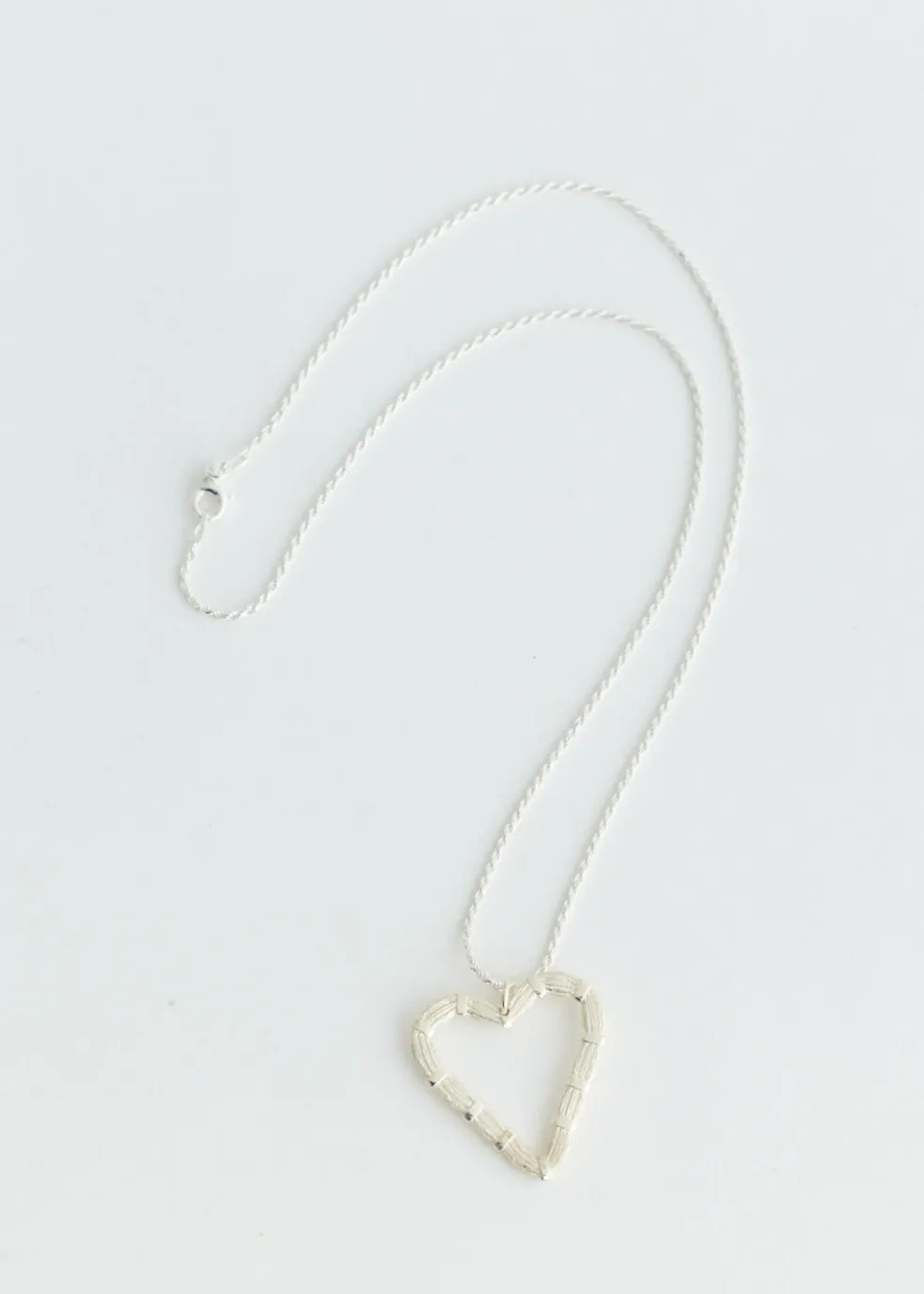 Heart Willow Pendant Necklace