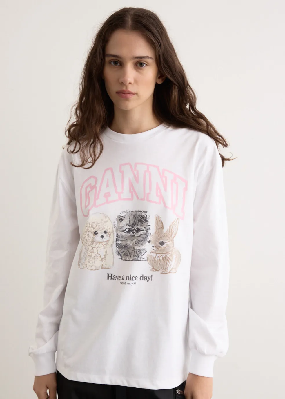 Heavy Jersey Animals Long Sleeve T-Shirt