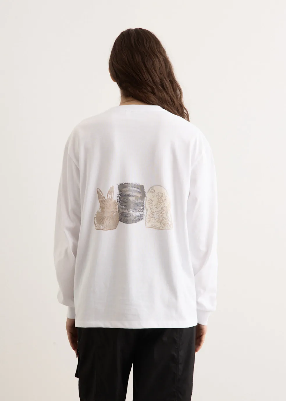 Heavy Jersey Animals Long Sleeve T-Shirt