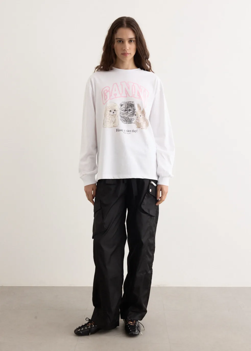 Heavy Jersey Animals Long Sleeve T-Shirt