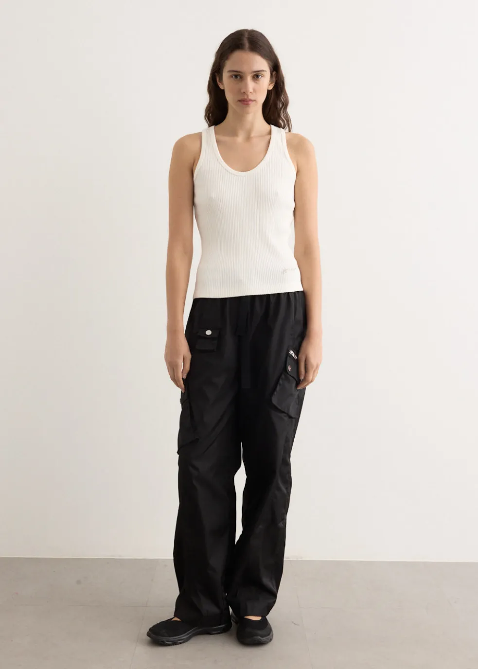 Heavy Rib Jersey Tank Top