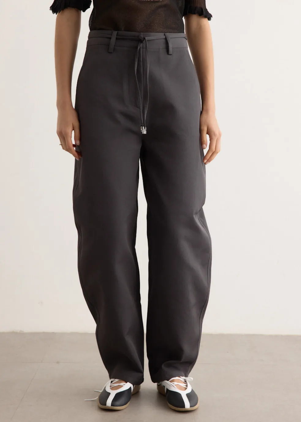 Heavy Twill Curved Pants
