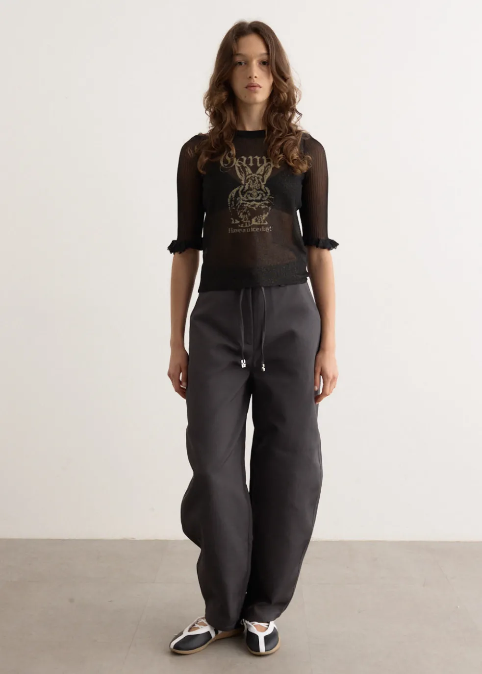 Heavy Twill Curved Pants