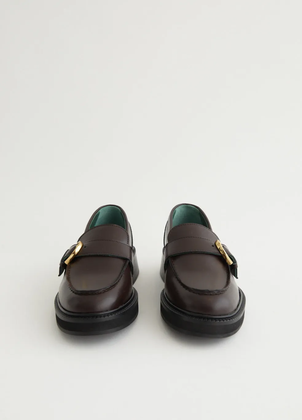 Heeled Townee Monk Loafers