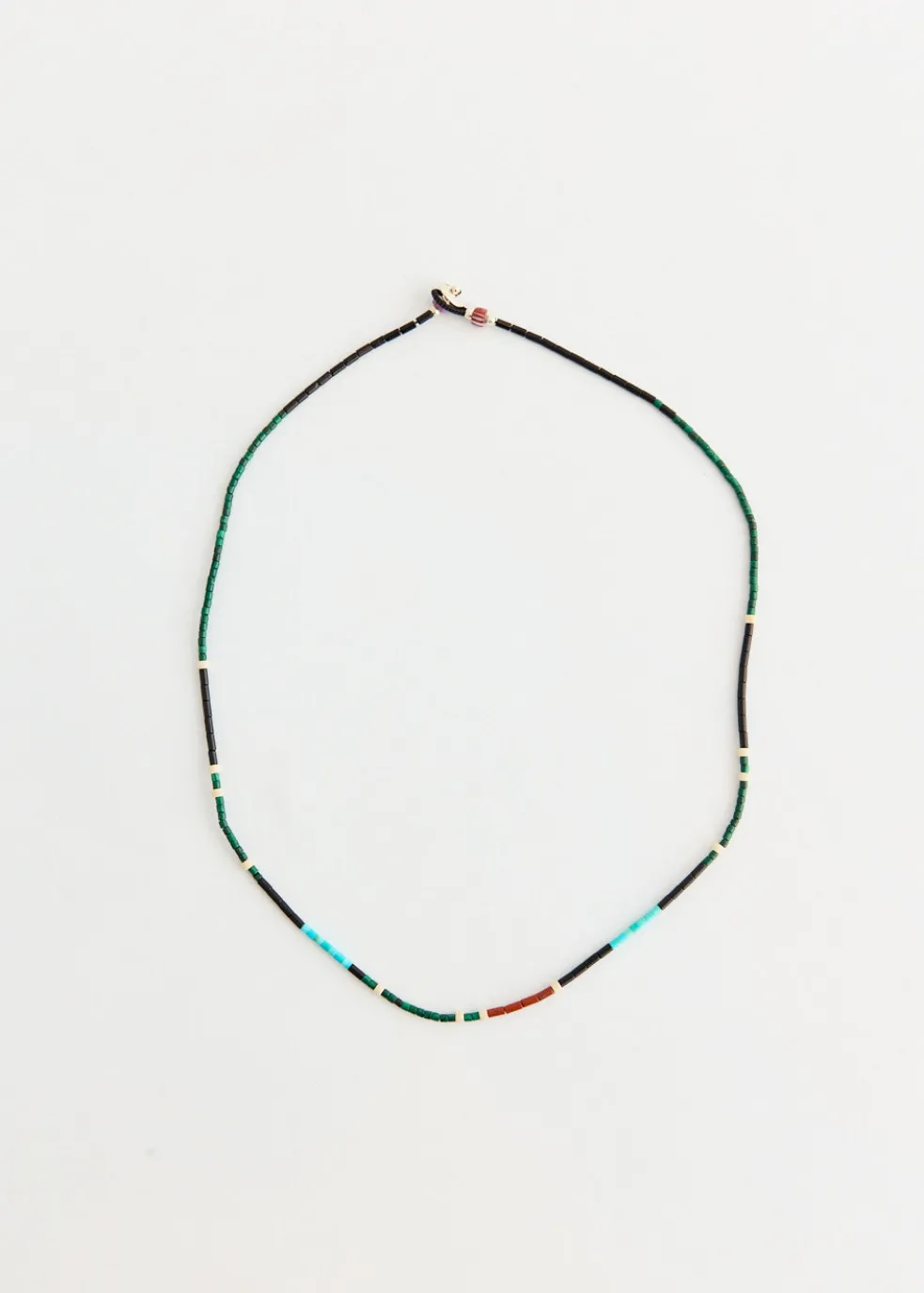 Heishi Tube Necklace