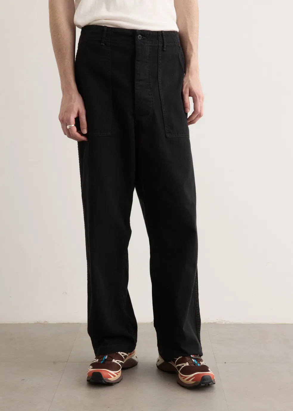 Herringbone Twill Summer Fatigue Pants