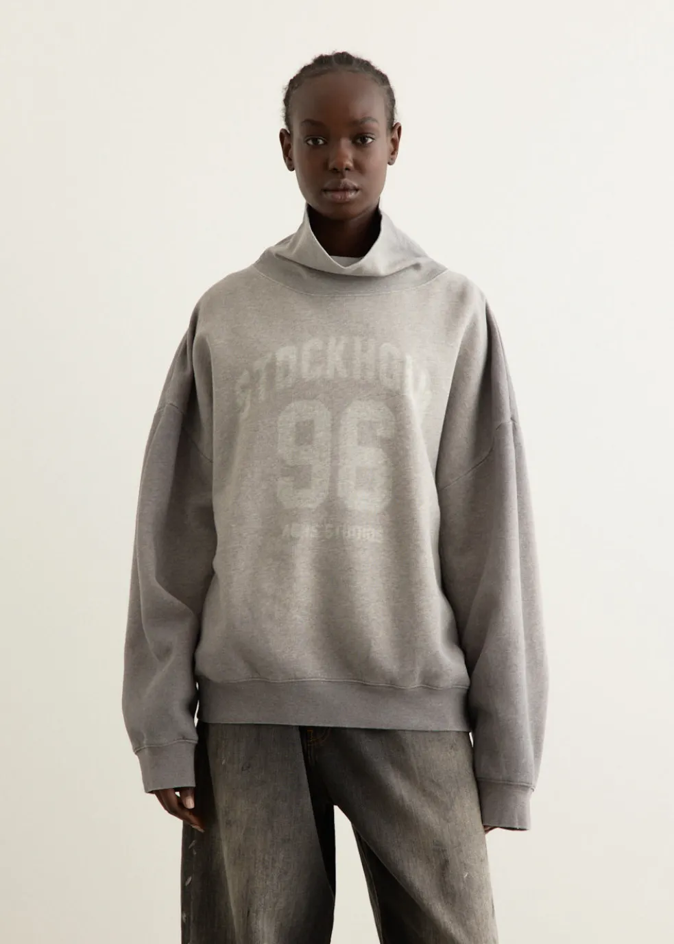 High Neck Sweatshirt