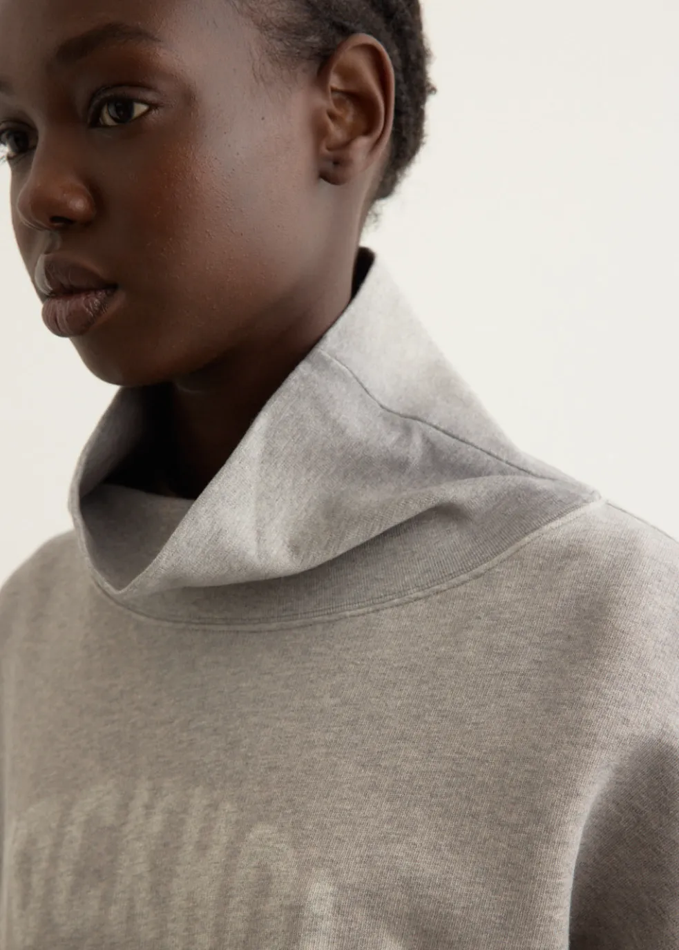 High Neck Sweatshirt