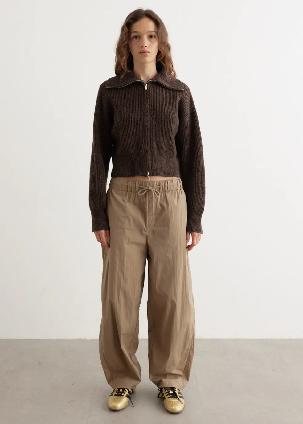 Hope Chunky Zip Knit