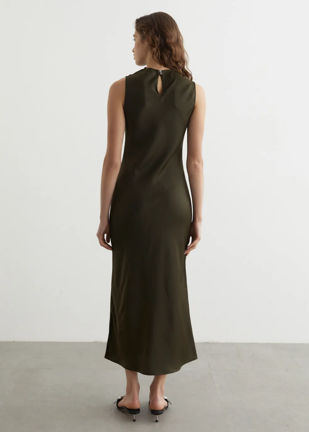 Infinity Cowl Neck Dress