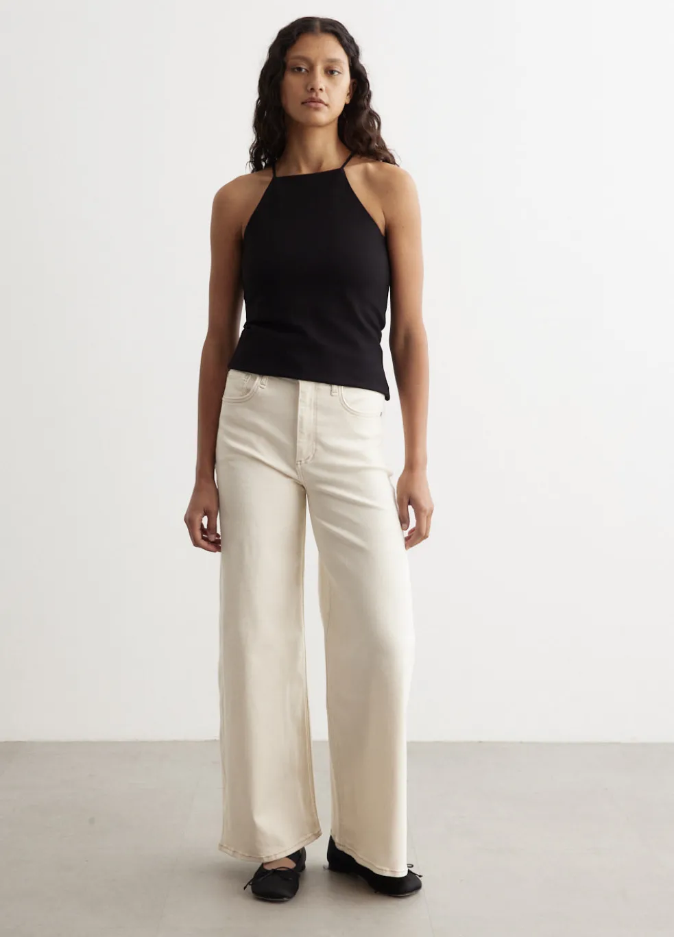 Irina High Neck Tank