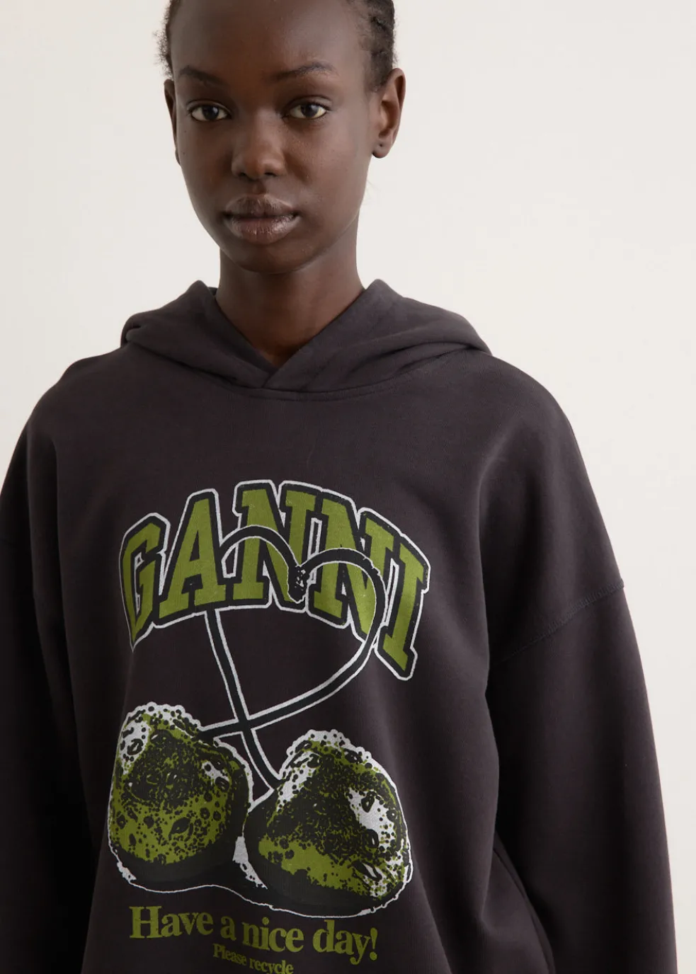 Isoli Cherries Oversized Hoodie