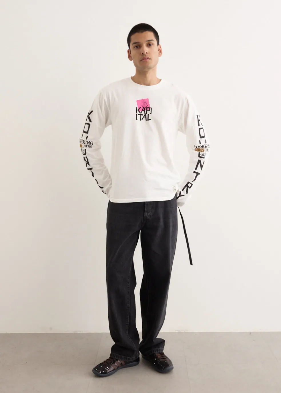 20/-Jersey Crew Long Sleeve T-Shirt (PECKISH KAP)