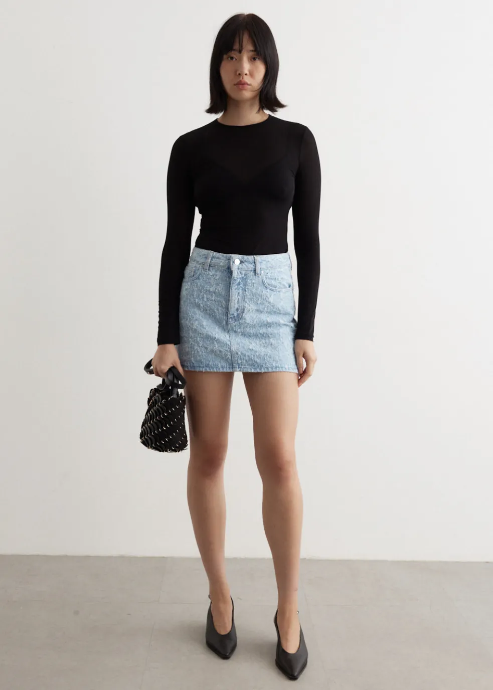 Jupe Denim Skirt