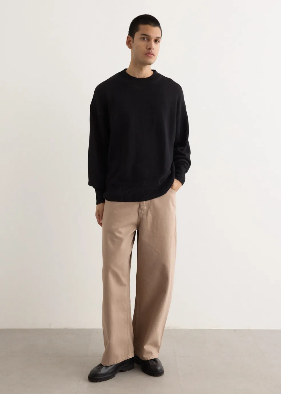 Kami Paper Knitted Crew Neck