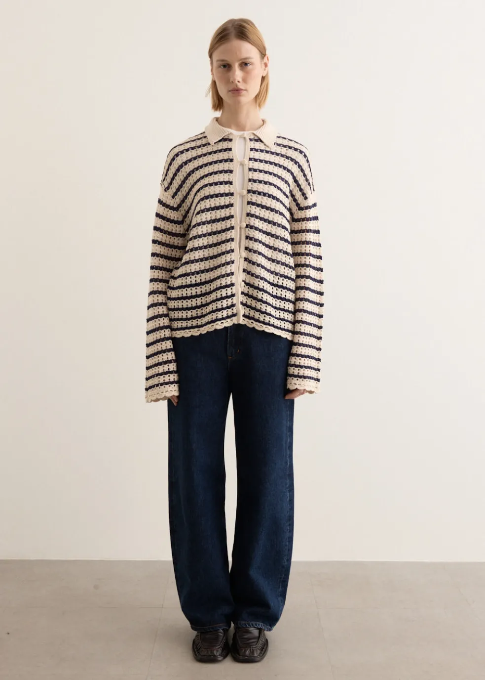 Khloe Stripe Cardigan