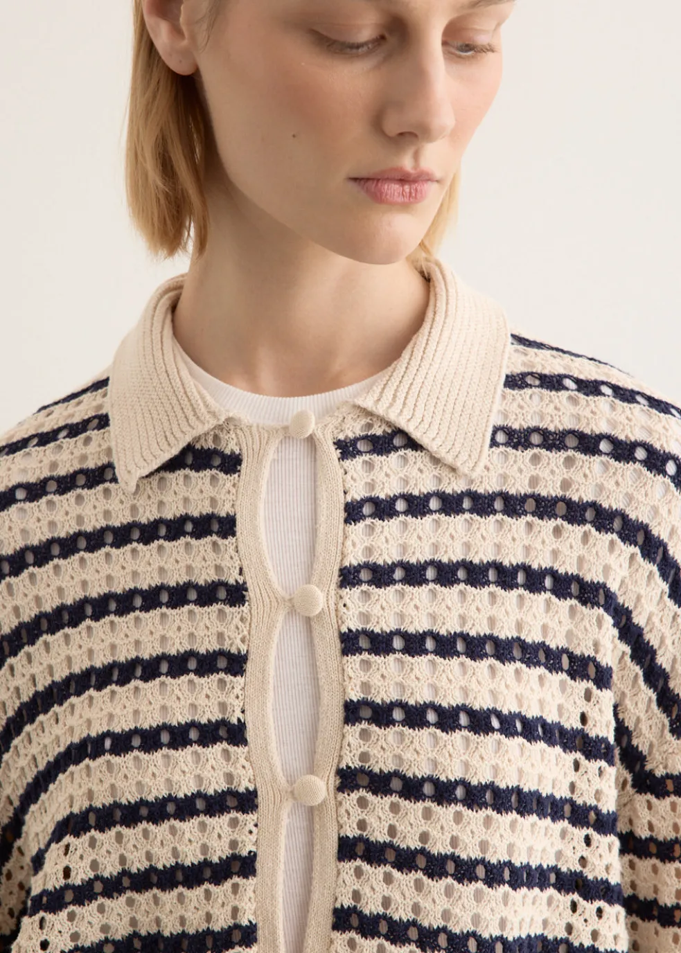 Khloe Stripe Cardigan