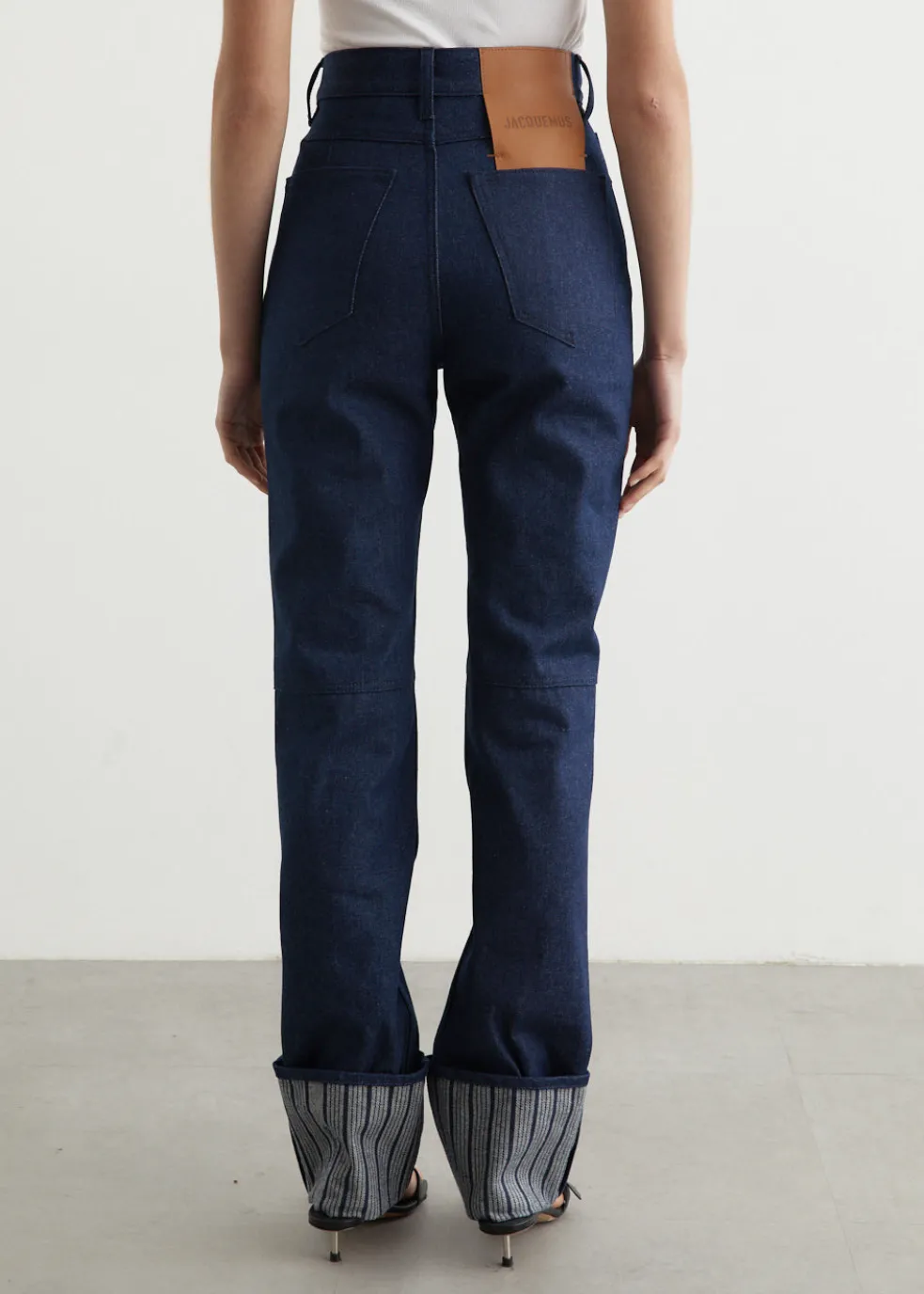 Le De-Nimes Droit Jeans