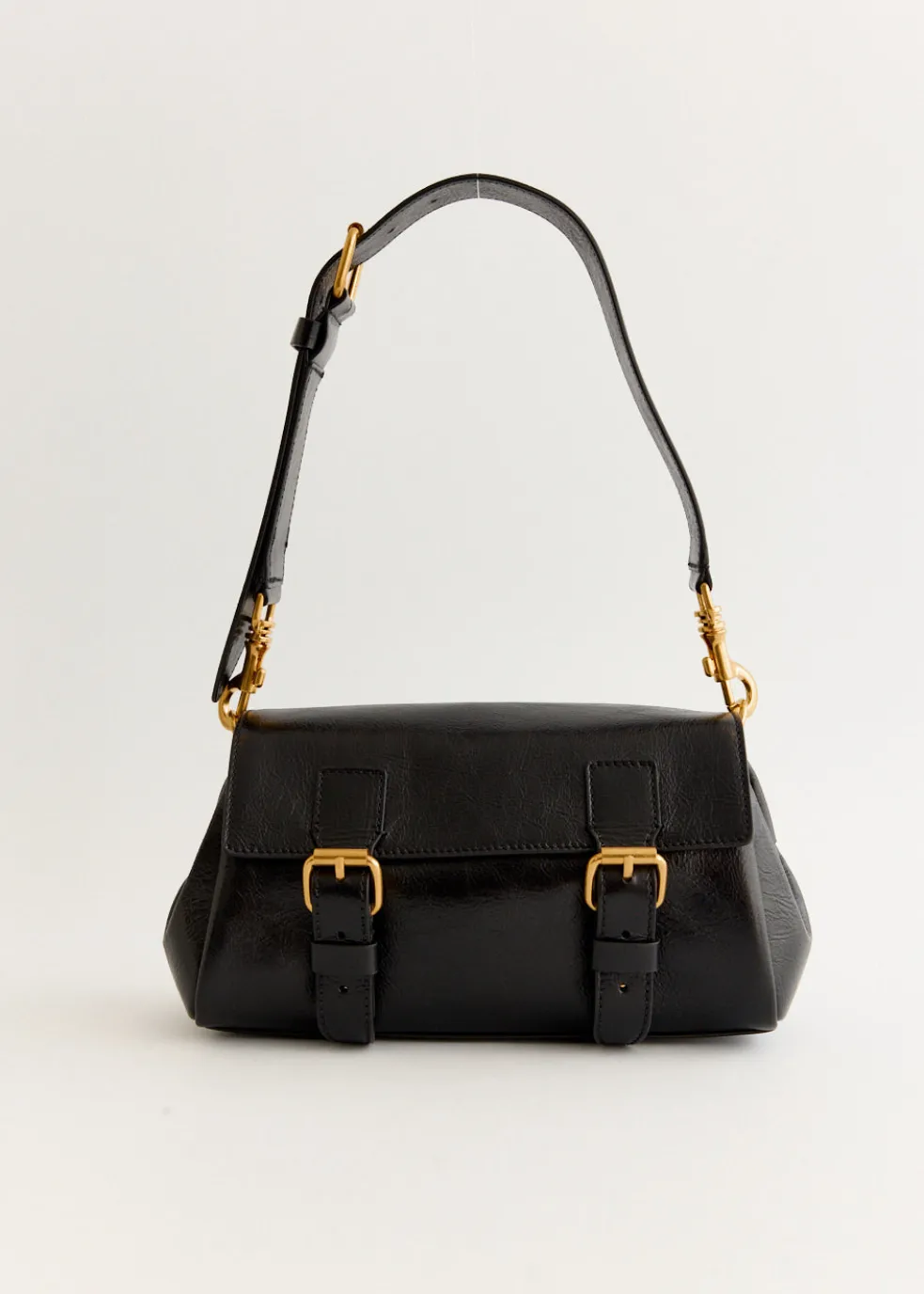Leather Shoulder Satchel