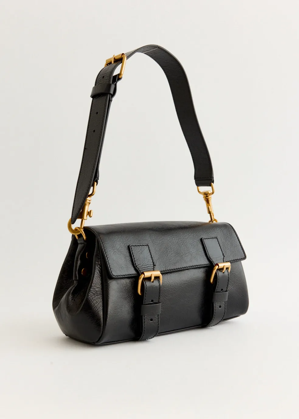 Leather Shoulder Satchel