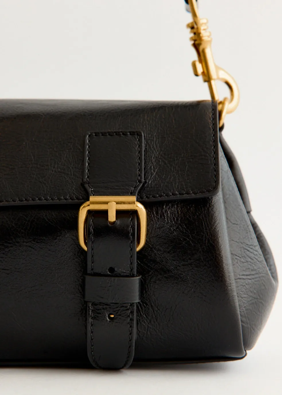 Leather Shoulder Satchel
