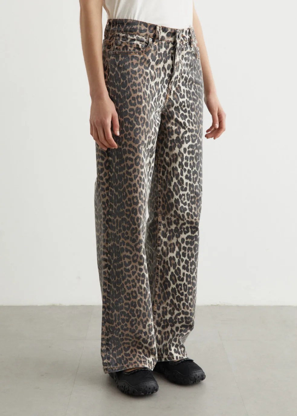 Leopard Print Izey Jeans