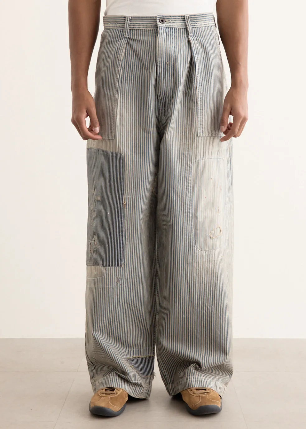 LIBERTY Hickoree FATIGUE Baggy Pants (RUSHFILED Remake)