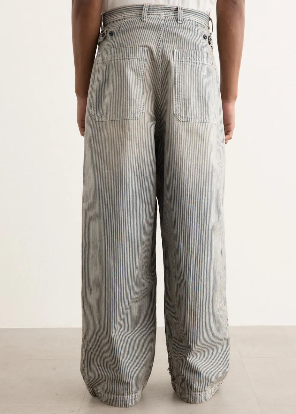 LIBERTY Hickoree FATIGUE Baggy Pants (RUSHFILED Remake)