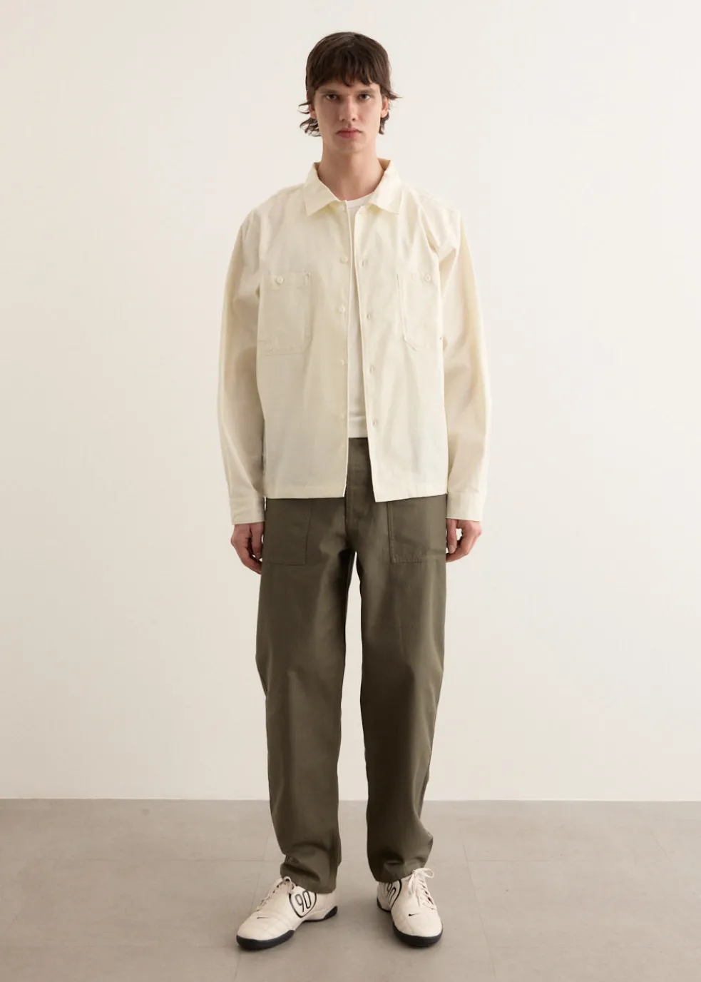 Life Chambray Long Sleeve Painters Shirt